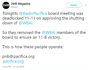 RadioPacifica Board Meeting